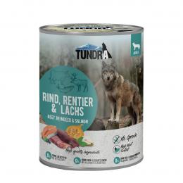 Tundra Dog Rind, Rentier und Lachs 12x800g