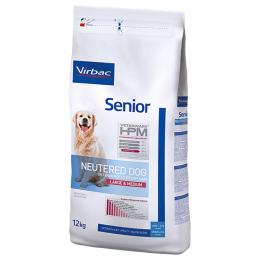 Virbac Veterinary HPM Senior Dog Neutered Large & Medium - Sparpaket: 2 x 12 kg