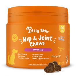Zesty Paws Hip & Joint Chews Truthahn - Sparpaket: 2 x 90 Kautabletten