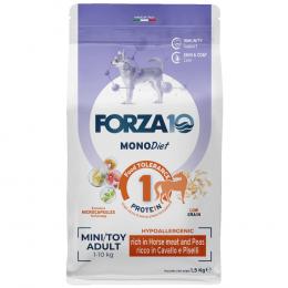 1,5 kg / 10 kg / 12 kg FORZA10 zum Sonderpreis! - Mini & Toy Diet Pferd & Erbsen 1,5 kg