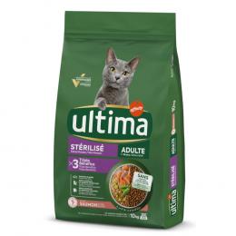 1,5 kg / 2 kg gratis! 7,5 kg / 10 kg Ultima - 10 kg Sterilized Adult Lachs