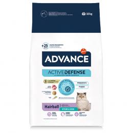 1,5 kg / 3 kg gratis! 10 kg / 15 kg Advance - 10 kg Sterilized Hairball