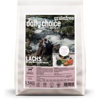 1,5 kg | daily choice | Lachs mit Kartoffeln und Erbsen Grainfree | Trockenfutter | Hund
