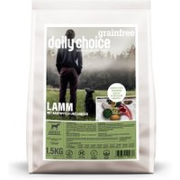 1,5 kg | daily choice | Lamm mit Kartoffeln und Erbsen Grainfree | Trockenfutter | Hund