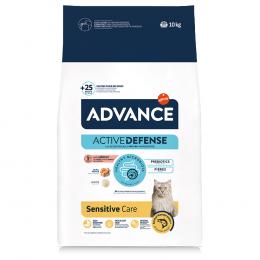 1,5 kg gratis! 10 kg Advance Trockenfutter - Sensitive Lachs & Reis