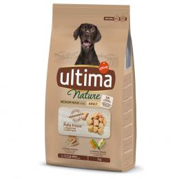 1,5 kg gratis! 7 kg Ultima Adult - Nature Medium / Maxi Huhn