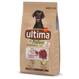 1,5 kg gratis! 7 kg Ultima Adult - Nature Medium / Maxi Lamm