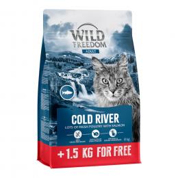 1,5 kg gratis! 8 kg Wild Freedom Adult - Cold River Lachs