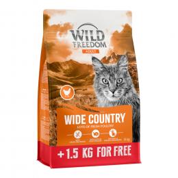 1,5 kg gratis! 8 kg Wild Freedom Adult - Wide Country Geflügel