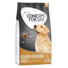 1 kg / 1,5 kg Concept for Life zum Sonderpreis! - 1,5 kg Golden Retriever Adult