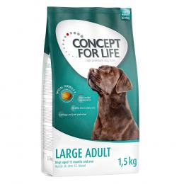 1 kg / 1,5 kg Concept for Life zum Sonderpreis! - 1,5 kg Large Adult