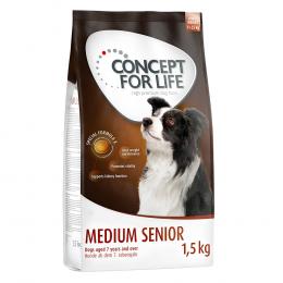 1 kg / 1,5 kg Concept for Life zum Sonderpreis! - 1,5 kg Medium Senior