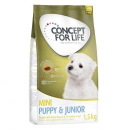 1 kg / 1,5 kg Concept for Life zum Sonderpreis! - 1,5 kg Mini Puppy & Junior