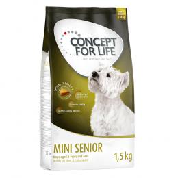 1 kg / 1,5 kg Concept for Life zum Sonderpreis! - 1,5 kg Mini Senior