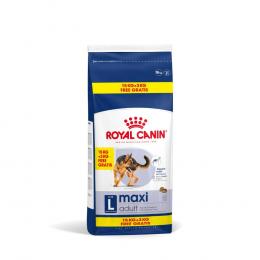 1 kg / 3 kg gratis! 9 kg / 18 kg Royal Canin Adult im Bonusbag - Maxi (15 kg + 3 kg)