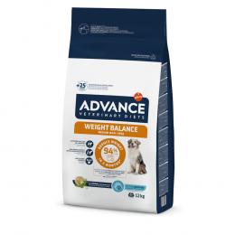 1 kg gratis! 12 kg Advance Veterinary Diets - Weight Balance Medium/Maxi
