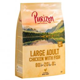 1 kg Purizon zum Probierpreis! - Large Adult Huhn & Fisch