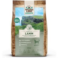 1 kg | Wildes Land | Lamm mit Reis und Wildkräutern Classic Adult | Trockenfutter | Hund