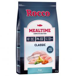 10 + 2 gratis! 12 kg Rocco Mealtime Trockenfutter - Fisch