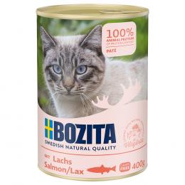 10 + 2 gratis! 12 x 400 g Bozita Pate - Lachs