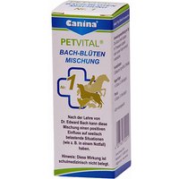 10 g | Canina | Petvital Bachblüten Nr.1 Notfall Biologische Mittel | Ergänzung | Hund