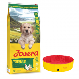 10 kg / 12, 5 kg Josera Hundefutter + Hundepool Pet - Ø 120 x H 30 cm gratis! - YoungStar 12,5 kg