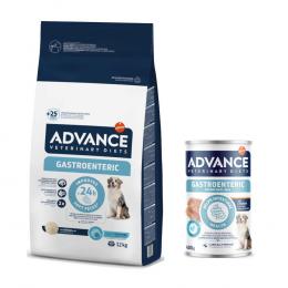 10 kg / 12 kg Advance Veterinary Diets + 400 g passendes Nassfutter zum Sonderpreis! - 12 kg Gastroenteric + 400 g Gastroenteric Medium/Maxi