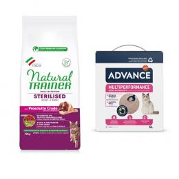 10 kg Natural Trainer Sterilised + 6 l Advance Arena Multiperformance gratis! - Rohschinken