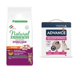 10 kg Natural Trainer Sterilised + 6 l Advance Arena Multiperformance gratis! - Truthahn