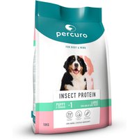 10 kg | percuro | Insect Protein Puppy Large Breed | Trockenfutter | Hund
