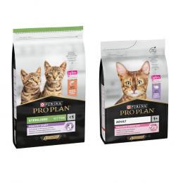 10 kg PURINA PRO PLAN Trockenfutter + 3 kg Adult Delicate Digestion Truthahn gratis! - Sterilised Kitten Healthy Start Lachs
