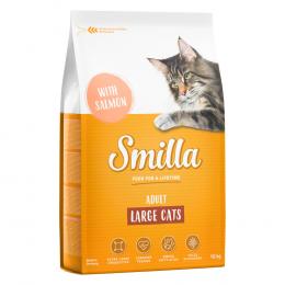 10 kg Smilla Trockenfutter zum Sonderpreis! - Adult Large Cats mit Lachs