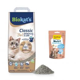 Angebot für 10 l Biokat's Classic + 40 g GimCat Nutri Kitten Bites mit Milch gratis! - Attracting & Care - Kategorie Katzenfutter & Zubehör / Katzenstreu & Katzensand / Biokats / -.  Lieferzeit: 1-2 Tage -  jetzt kaufen.
