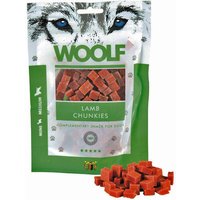 10 x 100 g | Woolf | Lamm Chunkies | Snack | Hund