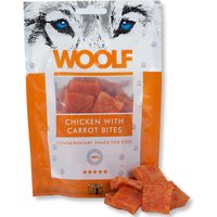 100 g | Woolf | Hühnchenwürfel mit Karotte | Snack | Hund