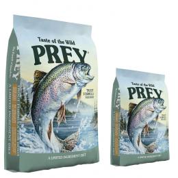 11,4 kg + 3,6 kg gratis! 15 kg Taste of the Wild Prey - Forelle