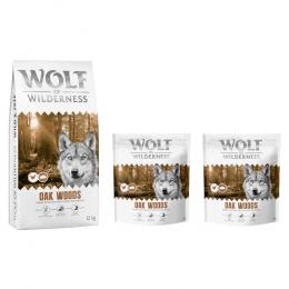 12 + 2 kg gratis! 14 kg Wolf of Wilderness - getreidefreie Rezeptur - Adult 