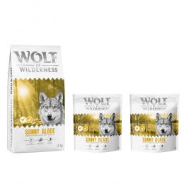 12 + 2 kg gratis! 14 kg Wolf of Wilderness - getreidefreie Rezeptur - Adult 