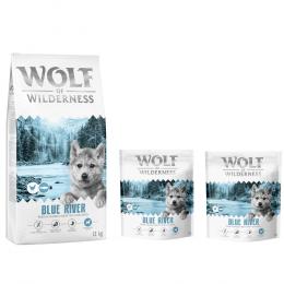 Angebot für 12 + 2 kg gratis! 14 kg Wolf of Wilderness - getreidefreie Rezeptur - Junior 