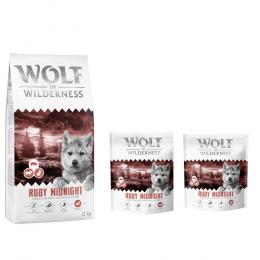 12 + 2 kg gratis! 14 kg Wolf of Wilderness - getreidefreie Rezeptur - Junior 