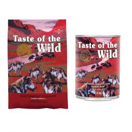 12,2 kg Taste of the Wild + 390 g passendes Nassfutter zum Sonderpreis! - Southwest Canyon
