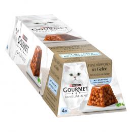 12 + 4 gratis! 16 x 57 g Gourmet Revelations - Fine Cuts: Weißfisch