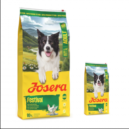 12,5 kg + 3 kg gratis! 15,5 kg Josera -  15,5 kg Festival