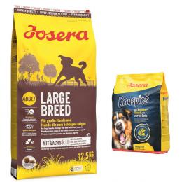 12,5 kg Josera Trockenfutter + 900 g Knuspies Snack gratis! - Adult Large Breed