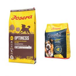 12,5 kg Josera Trockenfutter + 900 g Knuspies Snack gratis! - Optiness