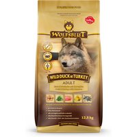 12,5 kg | Wolfsblut | Wild Duck & Turkey - Ente, Truthahn und Süßkartoffel Adult | Trockenfutter | Hund
