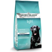 12 kg | Arden Grange | Light mit frischem Huhn & Reis | Trockenfutter | Hund