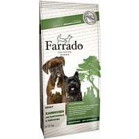 12 kg | Farrado | Kaninchen mit Erbsen & Kartoffeln Getreidefrei | Trockenfutter | Hund