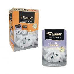 Angebot für 12 x 100 g Miamor Ragout Royale Jelly Kitten + 12 x 100 g Jelly Kitten Rind gratis! - Geflügel + Rind - Kategorie Katzenfutter & Zubehör / Katzenfutter nass / Miamor / -.  Lieferzeit: 1-2 Tage -  jetzt kaufen.