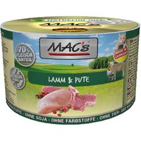 12 x 200 g | MACs | Lamm & Pute Cat | Nassfutter | Katze